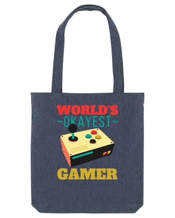 World's Okayest Gamer Midnight Blue