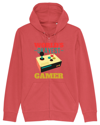 World's Okayest Gamer Carmine Red