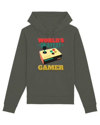 World's Okayest Gamer Khaki