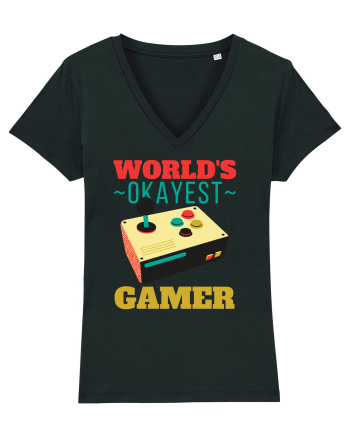 World's Okayest Gamer Black