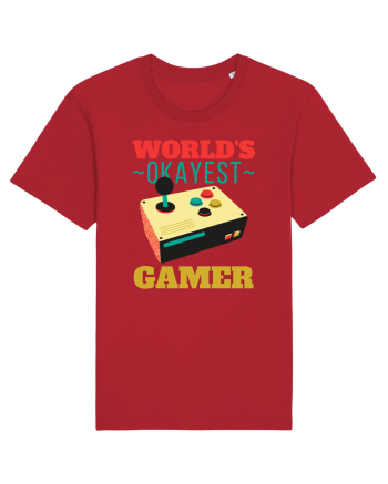 World's Okayest Gamer Red