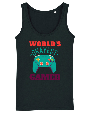 World's Okayest Gamer Black