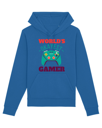 World's Okayest Gamer Royal Blue
