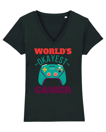 World's Okayest Gamer Black