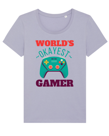 World's Okayest Gamer Lavender