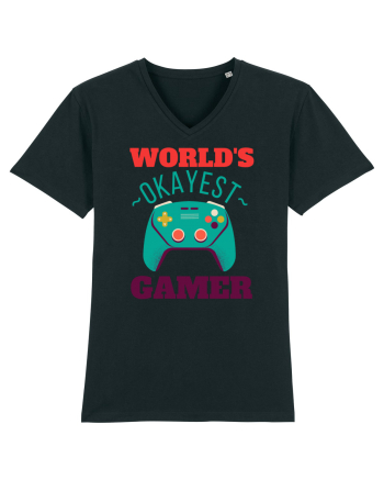 World's Okayest Gamer Black