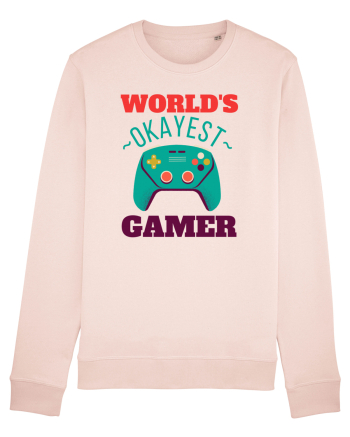 World's Okayest Gamer Candy Pink