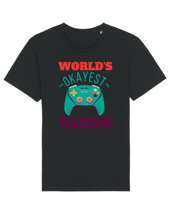 World's Okayest Gamer Black