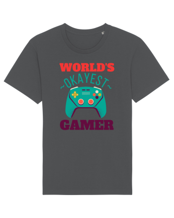 World's Okayest Gamer Anthracite