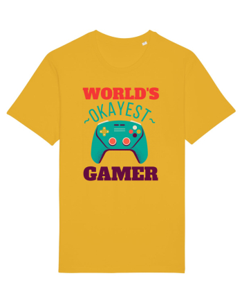 World's Okayest Gamer Spectra Yellow