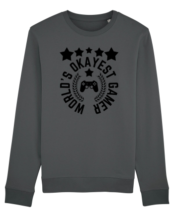 World's Okayest Gamer Anthracite