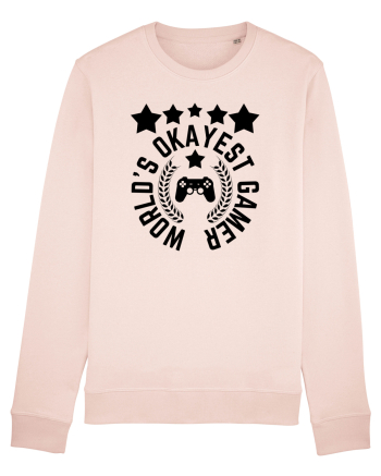 World's Okayest Gamer Candy Pink