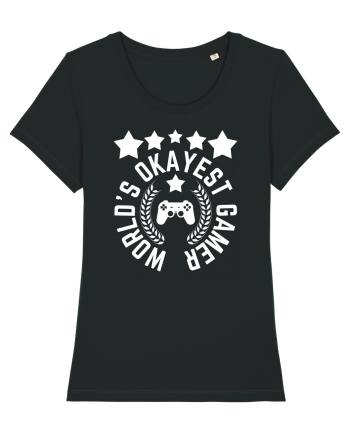World's Okayest Gamer Black