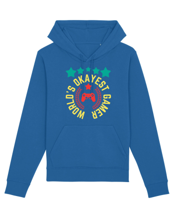 World's Okayest Gamer Royal Blue