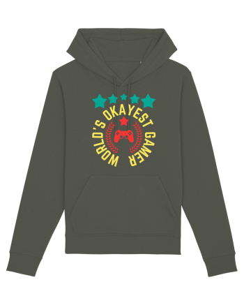 World's Okayest Gamer Khaki