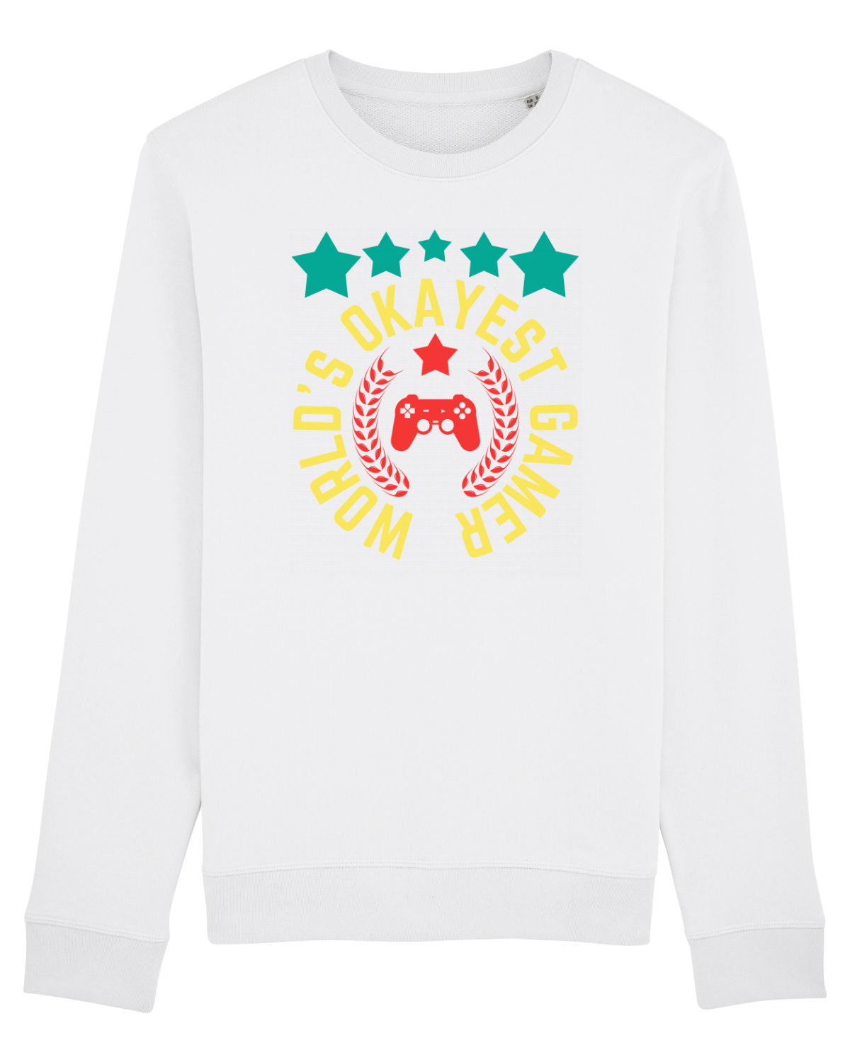 Bluză mânecă lungă Unisex Rise White