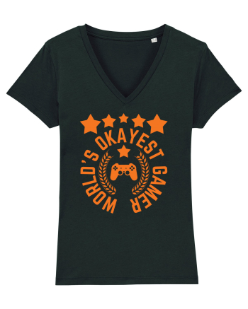 World's Okayest Gamer Black