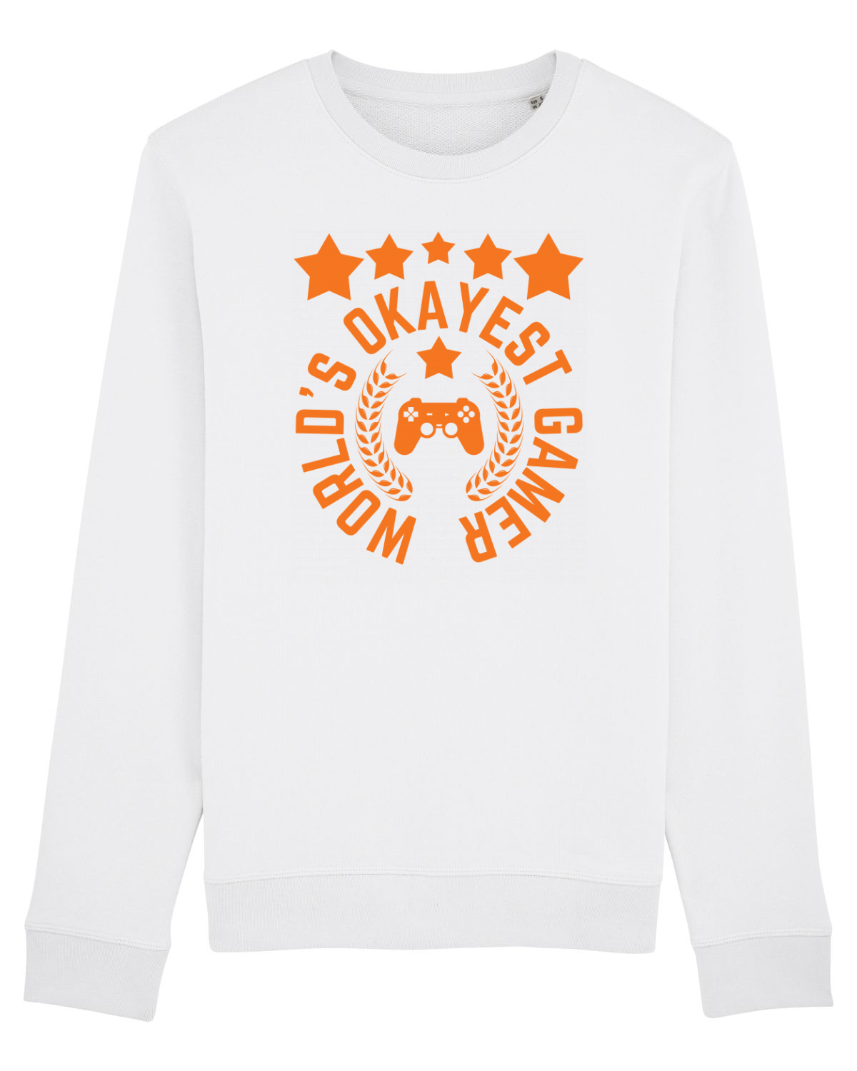 Bluză mânecă lungă Unisex Rise White