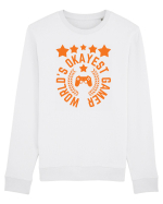 World's Okayest Gamer Bluză mânecă lungă Unisex Rise