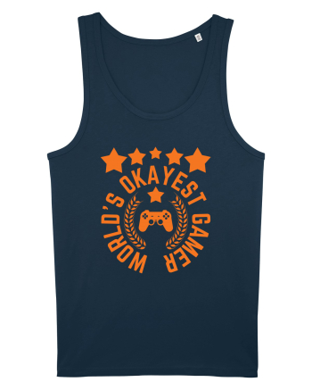 World's Okayest Gamer Navy