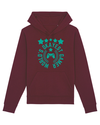 World's Okayest Gamer Burgundy