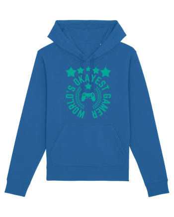 World's Okayest Gamer Royal Blue