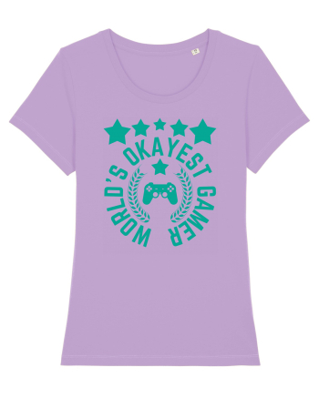World's Okayest Gamer Lavender Dawn