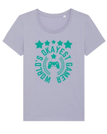 World's Okayest Gamer Lavender