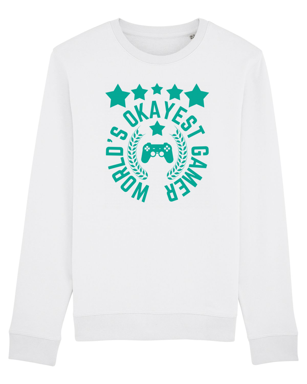 Bluză mânecă lungă Unisex Rise White