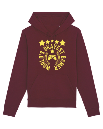World's Okayest Gamer Burgundy