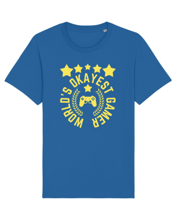 World's Okayest Gamer Royal Blue