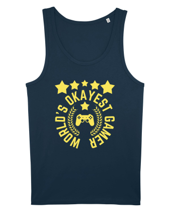 World's Okayest Gamer Navy