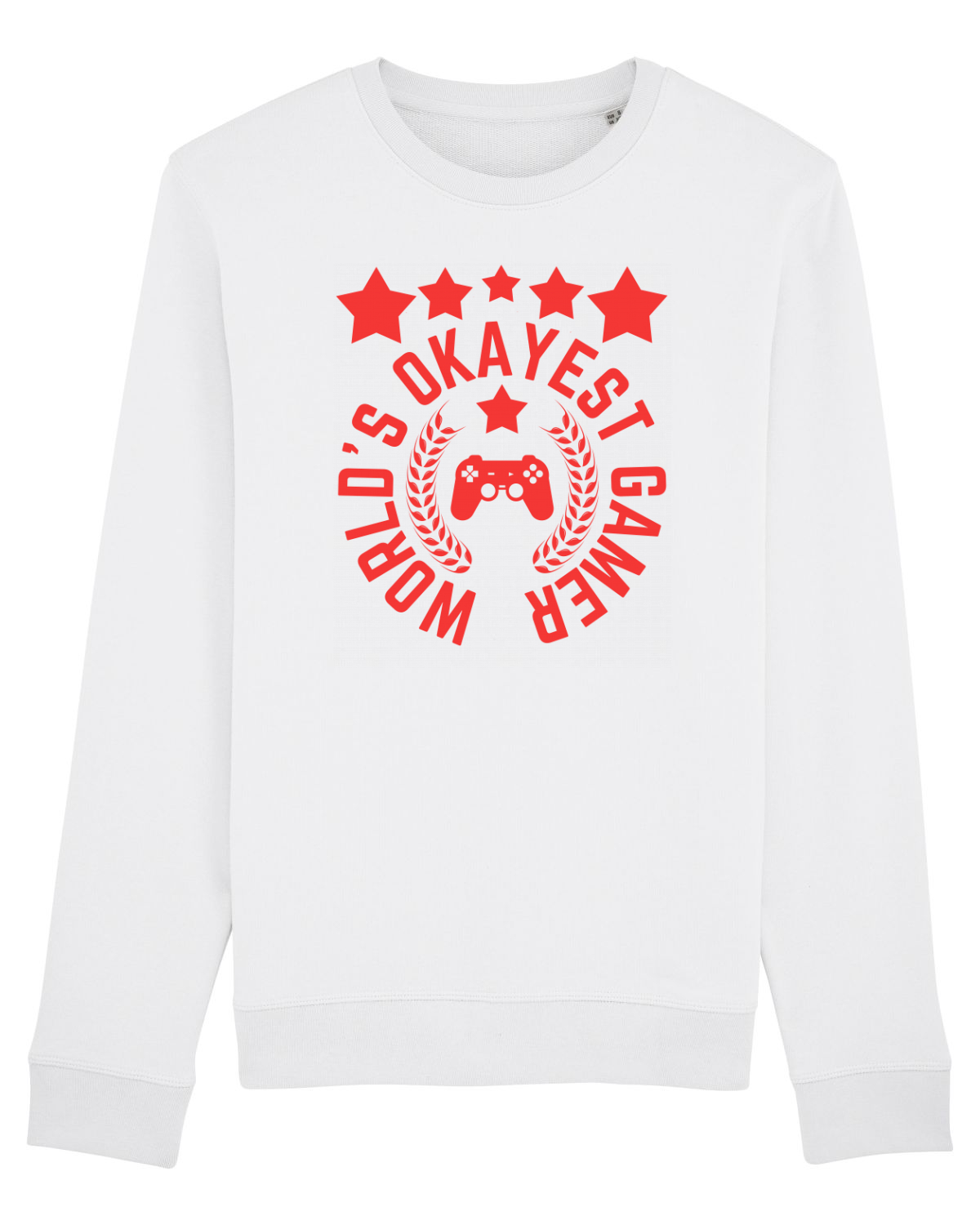 Bluză mânecă lungă Unisex Rise White