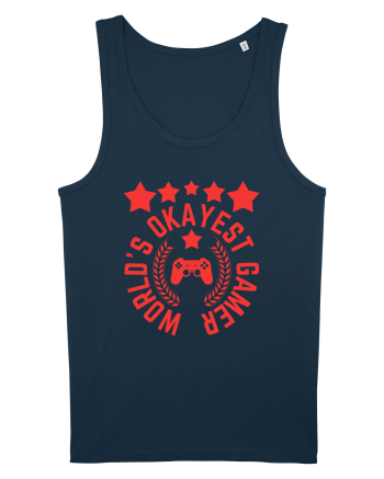 World's Okayest Gamer Navy