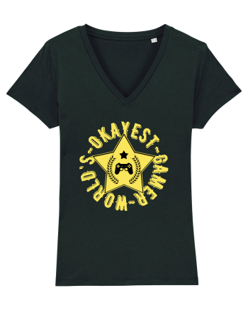 World's Okayest Gamer Black
