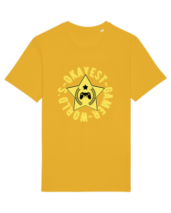 World's Okayest Gamer Spectra Yellow