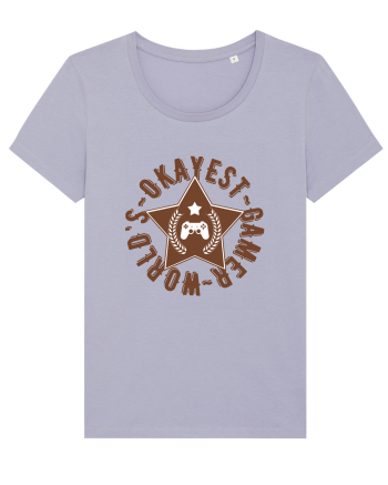World's Okayest Gamer Lavender
