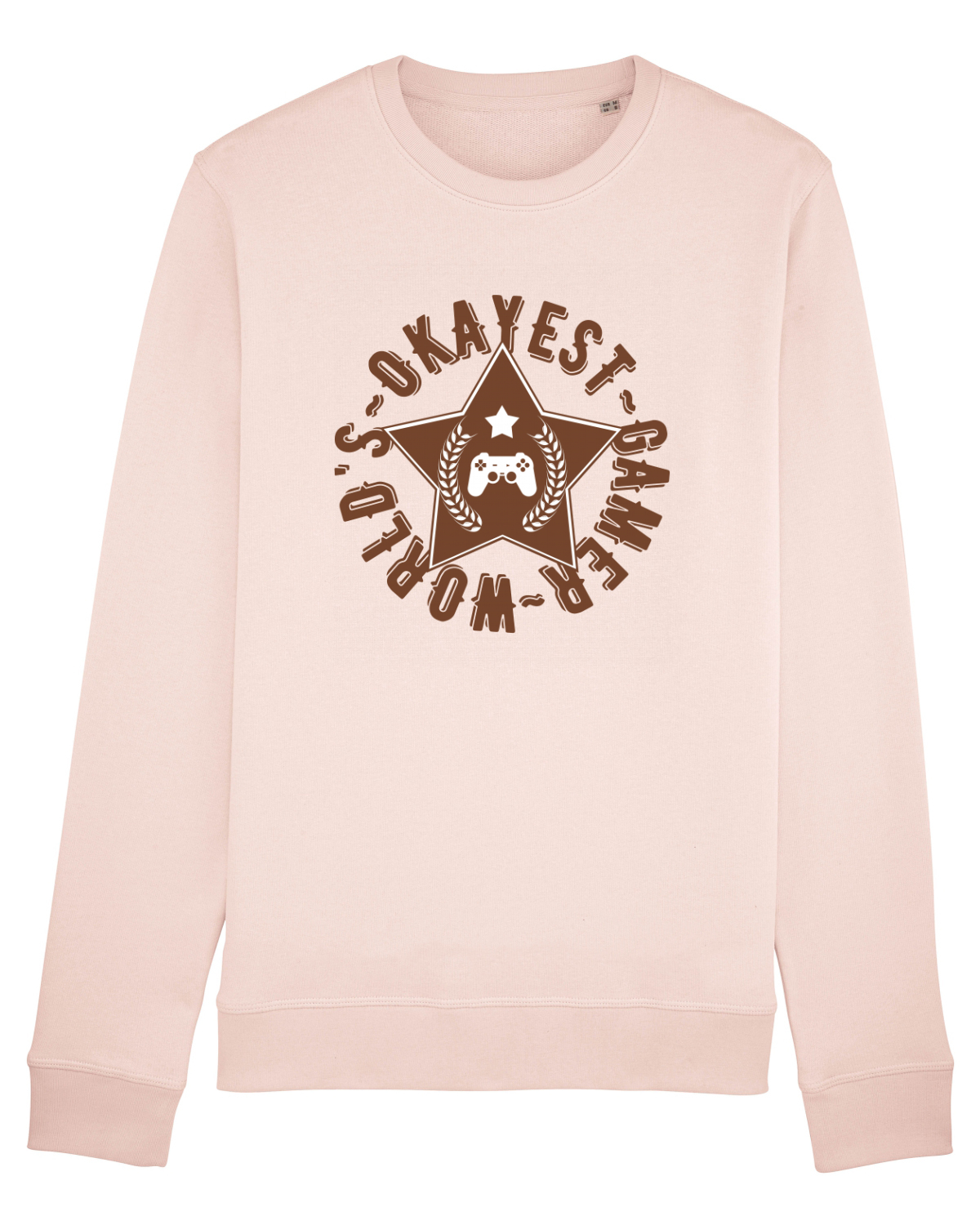 Bluză mânecă lungă Unisex Rise Candy Pink