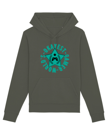 World's Okayest Gamer Khaki