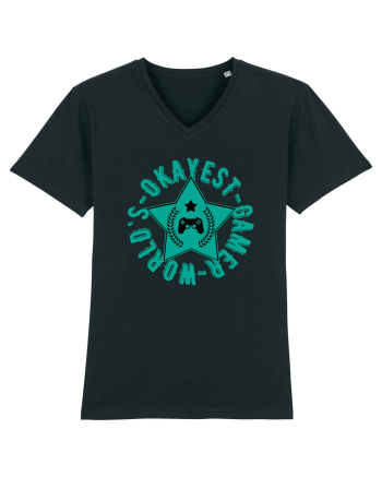 World's Okayest Gamer Black