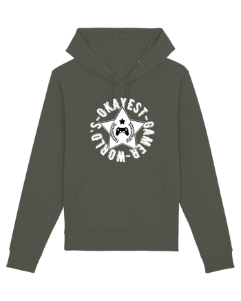 World's Okayest Gamer Khaki