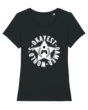 World's Okayest Gamer Black