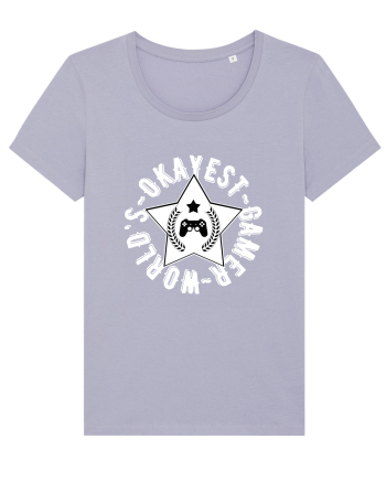World's Okayest Gamer Lavender