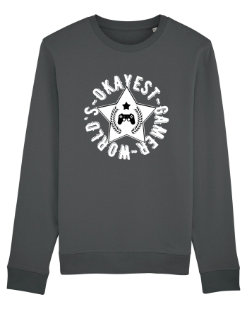 World's Okayest Gamer Anthracite