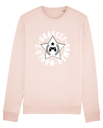 World's Okayest Gamer Candy Pink