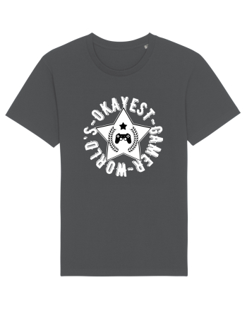 World's Okayest Gamer Anthracite