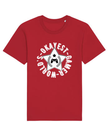 World's Okayest Gamer Red