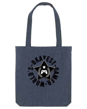 World's Okayest Gamer Midnight Blue