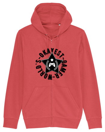 World's Okayest Gamer Carmine Red