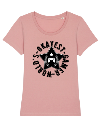 World's Okayest Gamer Canyon Pink